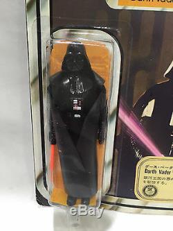 12 back Darth Vader TAKARA sticker Star Wars vintage Japanese Kenner 3 3/4 MOC