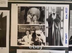 17 vintage original and later Star Wars, Empire & Jedi Press Publicity Photos