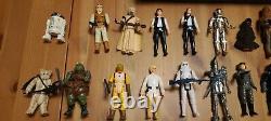1977-1983 Vintage Kenner LFL Star Wars Figures with Original Case Lot of 23