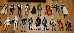 1977-1983 Vintage Kenner LFL Star Wars Figures with Original Case Lot of 23