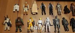 1977-1983 Vintage Kenner LFL Star Wars Figures with Original Case Lot of 23