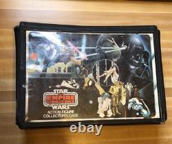 1977-1984 Vintage Star Wars 24 Different Action Figures W Carrying Case Original