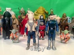 1977-83 STAR WARS VINTAGE Lot of 80 AFA QUALITY YAK FACE BLUE SNAGGLETOOTH RARE