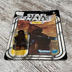 1977 Jawa Star Wars Action Figure With Cardback & Bubble Vintage Kenner Unpunched