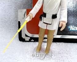 1977 Luke Skywalker. Card Back. Double Telescoping. Vintage Kenner Star Wars