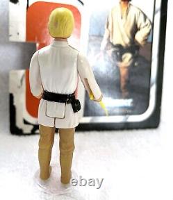 1977 Luke Skywalker. Card Back. Double Telescoping. Vintage Kenner Star Wars