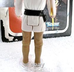 1977 Luke Skywalker. Card Back. Double Telescoping. Vintage Kenner Star Wars