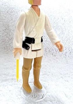 1977 Luke Skywalker. Card Back. Double Telescoping. Vintage Kenner Star Wars