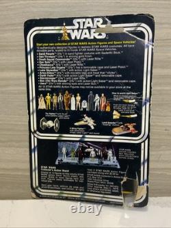1977 Original Vintage Kenner Star Wars Darth Vader 12 back figure 38230
