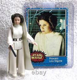 1977 Princess Leia. Hk Coo. Complete. 77 Leia Card. Vintage Kenner Star Wars