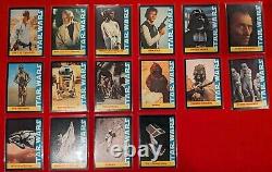 1977 STAR WARS Vintage Wonder Bread Complete 16 Trading Card Set Near Mint