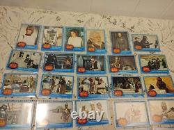 1977 Star Wars Blue Series 1 Complete Set 66 Cards Topps Rare Vintage! Nice