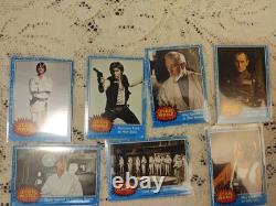 1977 Star Wars Blue Series 1 Complete Set 66 Cards Topps Rare Vintage! Nice