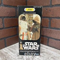 1977 Star Wars Jawa Large Figure 8 Complete With Box And Inserts Kenner Vintage