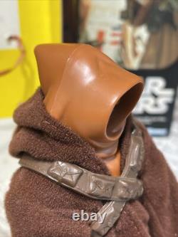 1977 Star Wars Jawa Large Figure 8 Complete With Box And Inserts Kenner Vintage