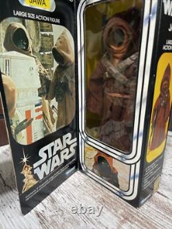 1977 Star Wars Jawa Large Figure 8 Complete With Box And Inserts Kenner Vintage