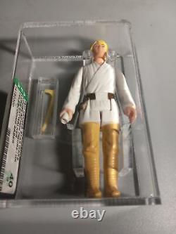 1977 Star Wars Luke Farmboy DT Double Telescoping LightSaber Graded AFA Vintage