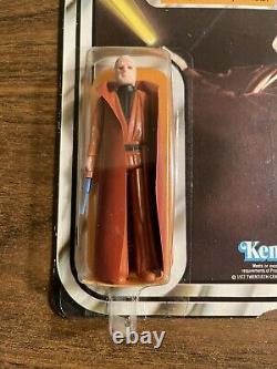1977 Star Wars Vintage Obi Wan Kenobi 12-Back Unpunched