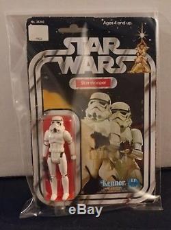 1977 Star Wars Vintage Stormtrooper Sealed on card Action Figure 12 Back