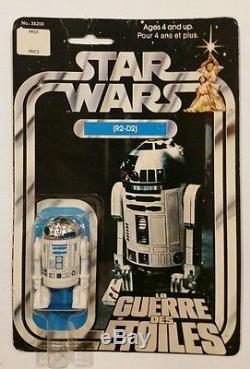 1977 VINTAGE Star Wars R2-D2 in rare French Canadian ORIGINAL packaging