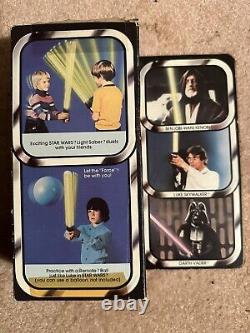 1977 Vintage Star Wars Inflatable Light Saber Complete in the Original Box