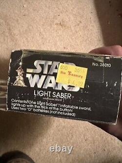 1977 Vintage Star Wars Inflatable Light Saber Complete in the Original Box