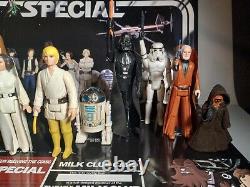 1977 Vintage Star Wars Kenner First 12 Figures Complete Original Weapons