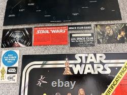 1977 Vintage Star Wars Original Early Bird Toy Certificate Package with Envelope