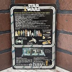 1977 Vtg STAR WARS 12 Back LUKE SKYWALKER Complete Bubble Card UNPUNCHED