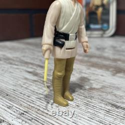 1977 Vtg STAR WARS 12 Back LUKE SKYWALKER Complete Bubble Card UNPUNCHED