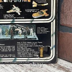 1977 Vtg STAR WARS 12 Back LUKE SKYWALKER Complete Bubble Card UNPUNCHED