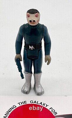 1978 Blue Snaggletooth Complete Vintage Star Wars Kenner Figure All Original
