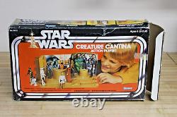 1978 Creature Cantina Action Playset STAR WARS Vintage 100% COMPLETE Instruction