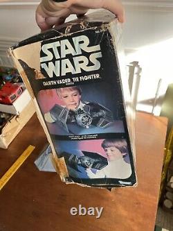 1978 Darth Vader Tie Fighter with Box Vintage Star Wars Kenner Vehicle