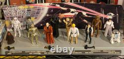 1978 KENNER STAR WARS FIRST 12 MAIL-AWAY DISPLAY STAND wRETRO COLLECTION FIGURES