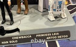 1978 KENNER STAR WARS FIRST 12 MAIL-AWAY DISPLAY STAND wRETRO COLLECTION FIGURES