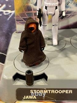 1978 KENNER STAR WARS FIRST 12 MAIL-AWAY DISPLAY STAND wRETRO COLLECTION FIGURES