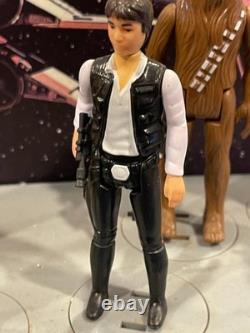 1978 KENNER STAR WARS FIRST 12 MAIL-AWAY DISPLAY STAND wRETRO COLLECTION FIGURES