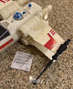 1978 Kenner Star Wars X-wing Fighter / Vintage / Complete / Working (#32)