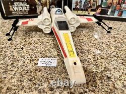 1978 Kenner Star Wars X-wing Fighter Vintage Complete Working! Gmfgi #30