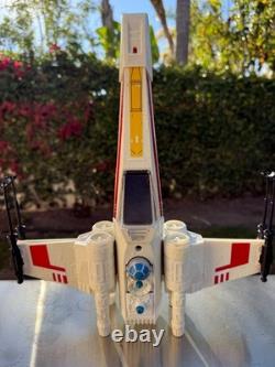 1978 Kenner Star Wars X-wing Fighter / Vintage / Complete / Working Very Clean