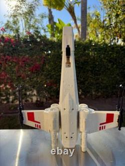1978 Kenner Star Wars X-wing Fighter / Vintage / Complete / Working Very Clean