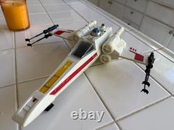 1978 Kenner Star Wars X-wing Fighter / Vintage / Complete / Working Very Clean