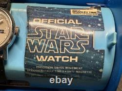 1978 Original Package Vintage Star Wars Darth Vader Watch By Bradley Time I653