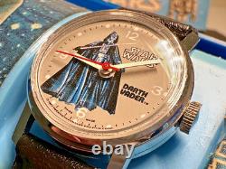 1978 Original Package Vintage Star Wars Darth Vader Watch By Bradley Time I653
