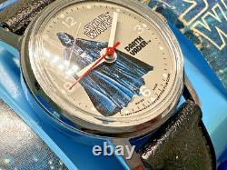 1978 Original Package Vintage Star Wars Darth Vader Watch By Bradley Time I653