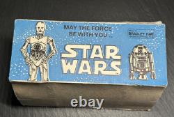 1978 Original Package Vintage Star Wars Darth Vader Watch By Bradley Time I653