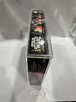 1978 Star Wars Han Solo Vintage Laser Blaster Pistol Toy Kenner Acrylic Cased