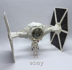 1978 VINTAGE KENNER STAR WARS Imperial Tie Fighter White complete working #38040
