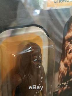 1978 Vintage Star Wars 12 Back A Chewbacca Afa 85 Moc S/n 16005422